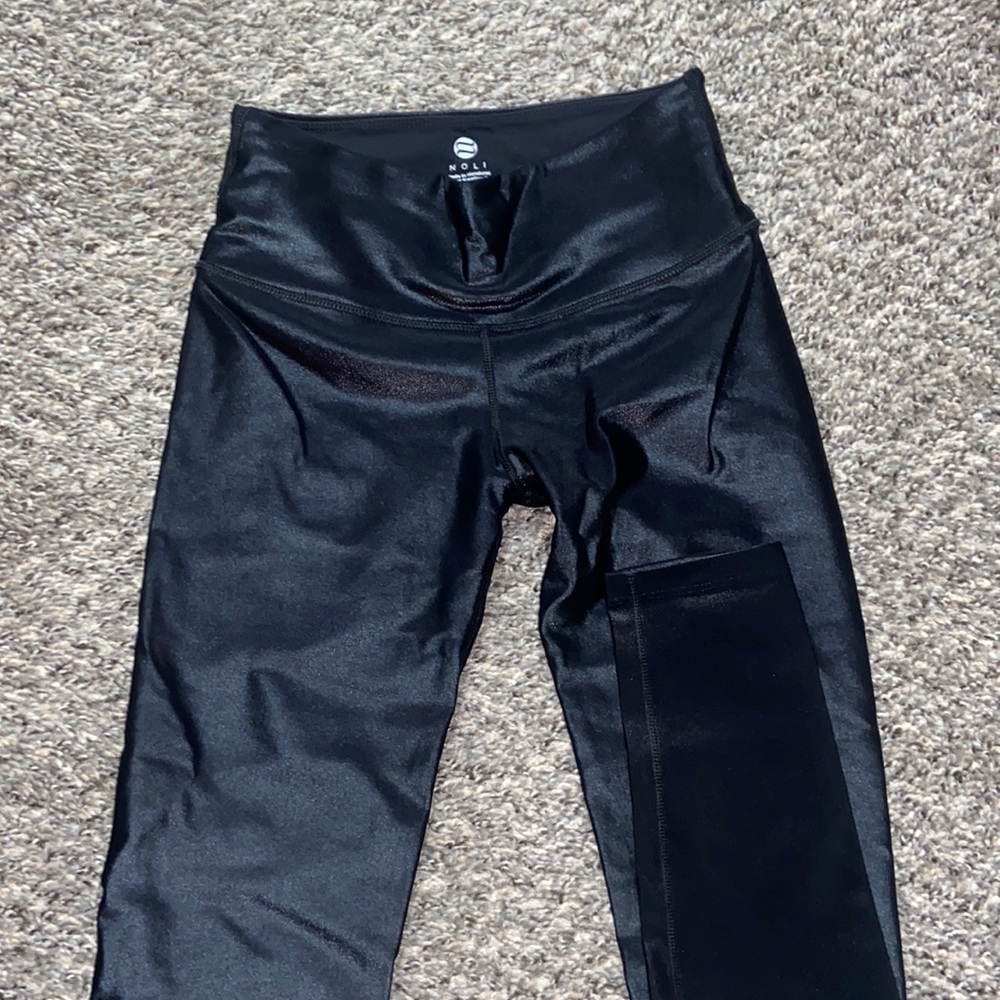 Noli Black High-Waist Leggings